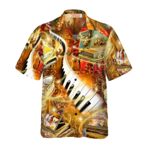 Piano Is My Passion Hawaiian Shirt - For Men And Women - Kids  - Thelegend59