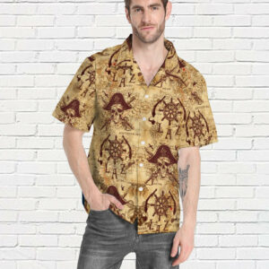Pirate Hawaiian Shirt For Men Women  - Thelegend59