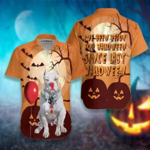 Pitbull Has Been Ready For Halloween Since Last Hawaiian Shirts  - Thelegend59