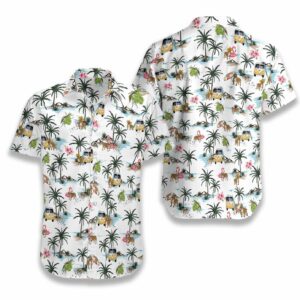 Pitbull Hawaii Hawaiian Shirt  - Thelegend59