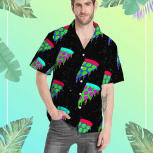 Pizza Party In Space Hawaiian Shirt For Men Women  - Thelegend59