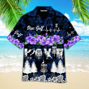 Play Disc Golf Hibicus Tropical Aloha Hawaiian Shirts Pn303047Lb - For Men And Women - Kids  - Thelegend59