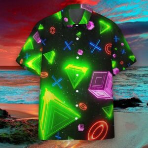 Play Station Hawaiian Shirt For Men Women  - Thelegend59