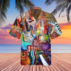 Playing Guitar Is My Hobby Hawaiian Shirt For Men Women  - Thelegend59