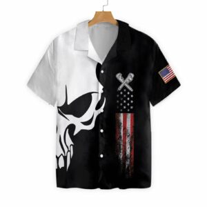 Plumber Proud Skull Hawaiian Shirt  - Thelegend59