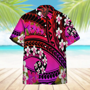 Plumeria Hawaiian Shirt For Men Women  - Thelegend59
