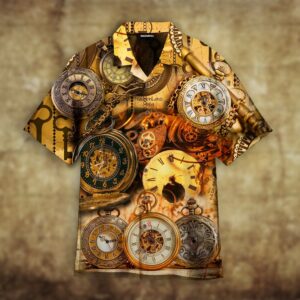 Pocket Watches Hawaiian Shirt For Men Women  - Thelegend59