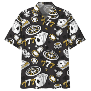 Poker Black Unique Design Unisex Hawaiian Shirt  - Thelegend59
