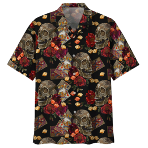 Poker Colorful Unique Design Unisex Hawaiian Shirt  - Thelegend59