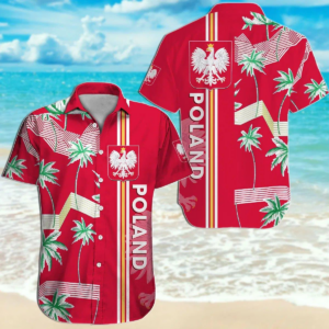 Poland Hawaiian Shirt For Men Women  - Thelegend59