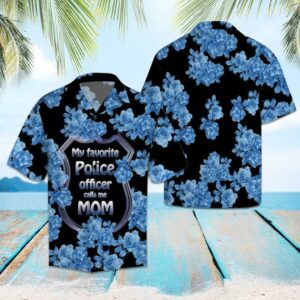 Police Mom Hawaiian Shirt For Men Women  - Thelegend59
