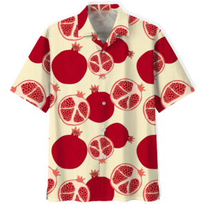 Pomegranate Fruit Hawaiian Shirt For Men Women  - Thelegend59