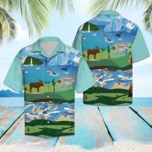 Portrait Of Alaska Hawaiian Shirt For Men Women  - Thelegend59