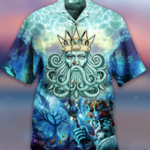 Poseidon Hawaiian Shirt For Men Women  - Thelegend59