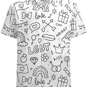 Pride Hawaiian Shirts - Pride Gay Hawaiian Shirt - Lesbian Hawaiian Shirt - For Men And Women - Kids  - Thelegend59