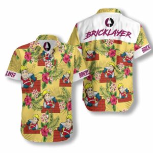 Proud Bricklayer  Hawaiian Shirt  - Thelegend59