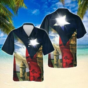 Proud Puerto Rican Boricua Hawaiian Aloha Hawaiian Shirtss  - Thelegend59