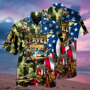 Proud To Have Served Operation Desert Storm Hawaiian Shirt For Men Women  - Thelegend59
