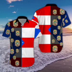 Puerto Rico Hawaiian Shirt For Men Women  - Thelegend59