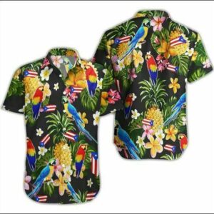 Puerto Rico Tropical Hawaiian Shirt  - Thelegend59