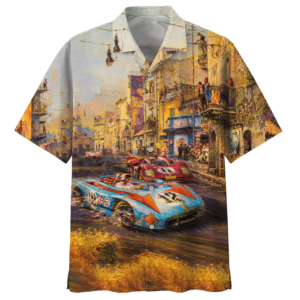 Racing Car Hawaiian Shirt For Men Women  - Thelegend59