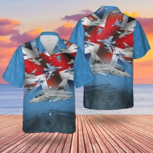 Raf Historical Toado  Blue Unique Design Unisex Hawaiian Shirt  - Thelegend59