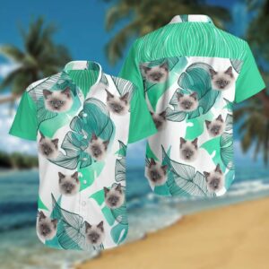 Ragdoll Green High Quality Hawaiian Shirt For Men Women  - Thelegend59