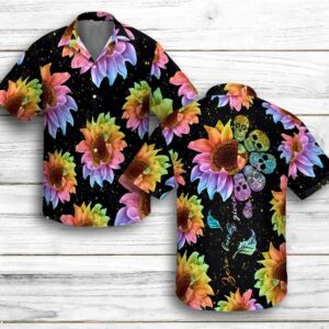 Rainbow Hawaiian Shirt  Unisex  Full Size  Adult  Colorful  - Thelegend59