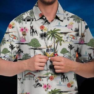 Rat Terrier Hawaiian Shirt Hawaii Beach Retro  - Thelegend59