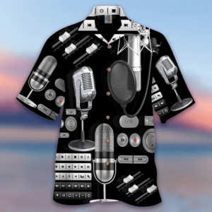 Recording Studio What Feelings Black Unique Design Unisex Hawaiian Shirt  - Thelegend59