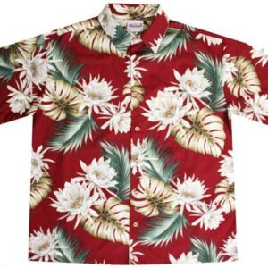 Red Cereus Flower Hawaiian Shirt  - Thelegend59