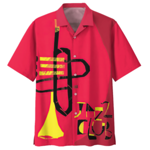 Red Trumpet Art Hawaiian Shirt For Men Women  - Thelegend59