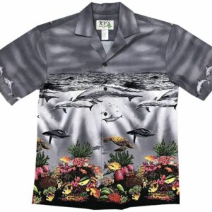 Reef Gray Hawaiian Shirt  - Thelegend59