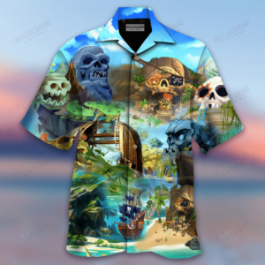 Relax On The Skull Hawaiian Shirt For Men Women  - Thelegend59