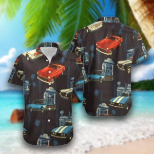 Retro Car Hawaiian Shirt For Men Women  - Thelegend59