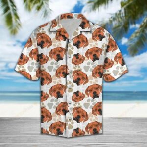 Rhodesian Ridgeback Brown Nice Design Hawaiian Shirt For Men Women  - Thelegend59