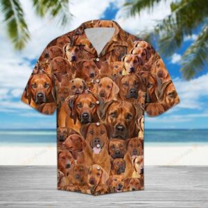 Rhodesian Ridgeback Brown Unique Design Hawaiian Shirt For Men Women  - Thelegend59