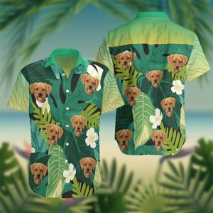 Rhodesian Ridgebacks Green Best Design Hawaiian Shirt For Men Women  - Thelegend59