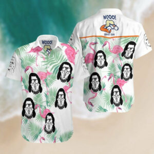 Ric Flair - Ric Flair Summer Fan Gift Hawaiian Graphic Print Short Sleeve  - Thelegend59