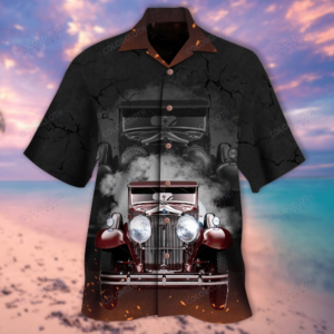 Rod Car Smog Hawaiian Shirt  - Thelegend59