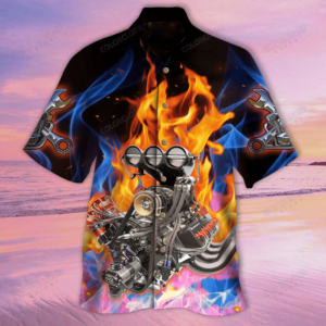 Rod Machine Hawaiian Shirt 02  - Thelegend59