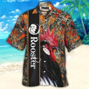 Rooster Aloha Hawaiian Shirt For Men Women  - Thelegend59
