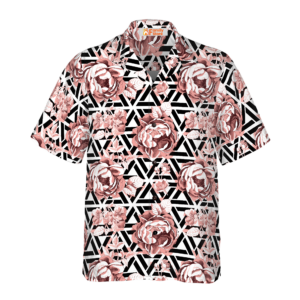 Rose Gold Flowers Hawaiian Shirt - For Men And Women - Kids  - Thelegend59