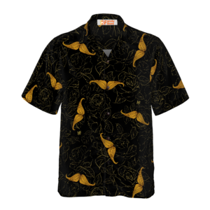 Rose Mustache Hawaiian Shirt - For Men And Women - Kids  - Thelegend59