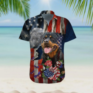 Rottweiler Hawaiian Shirt For Men Women  - Thelegend59