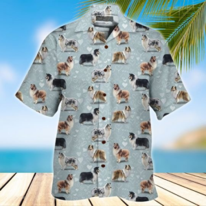 Rough Collie Hawaiian Shirt For Men Women  - Thelegend59