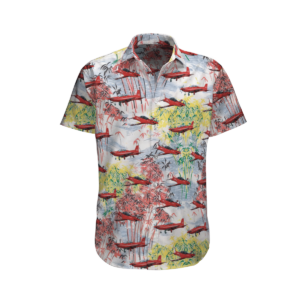 Royal Australian Air Force Blue High Quality Unisex Hawaiian Shirt  - Thelegend59