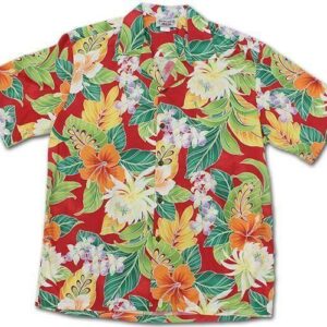 Rumble In The Jungle Red Hawaiian Shirt  - Thelegend59