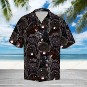 Russian Terrier Black Best Design Hawaiian Shirt For Men Women  - Thelegend59