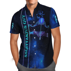 Sagittarius Guy The Legend Zodiac Hawaiian Aloha Hawaiian Shirts  - Thelegend59